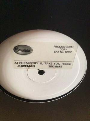 MC Juiceman / Zed Bias - Chemistry / Take you there 12'', Promo U.K. garage vinyl