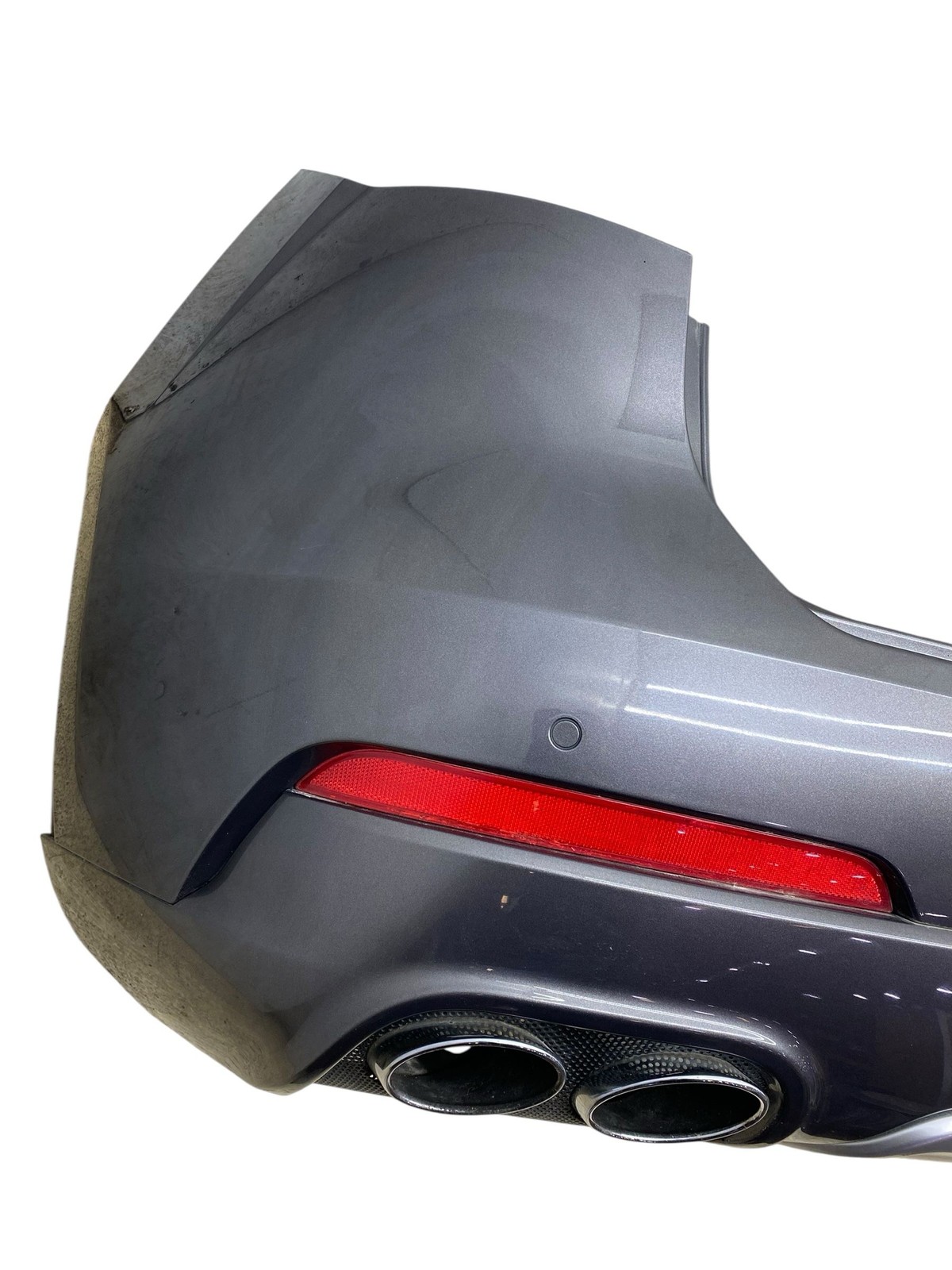 2017-2024 MASERATI LEVANTE M161 OEM REAR BUMPER COVER ASSEMBLY | GRIGIO *SCUFFS*