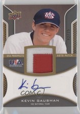 2009 Upper Deck Signature Stars USA Prospects 2/25 Kevin Gausman Patch Auto 1b0