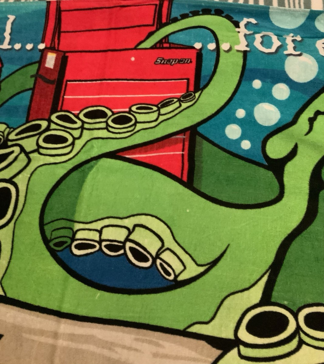 Snap On Beach Towel “The Right Tool For Every Job” 2014 Limited