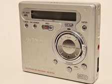 Sony MZ-R700 MiniDisc Recorder Silver - Working Tested