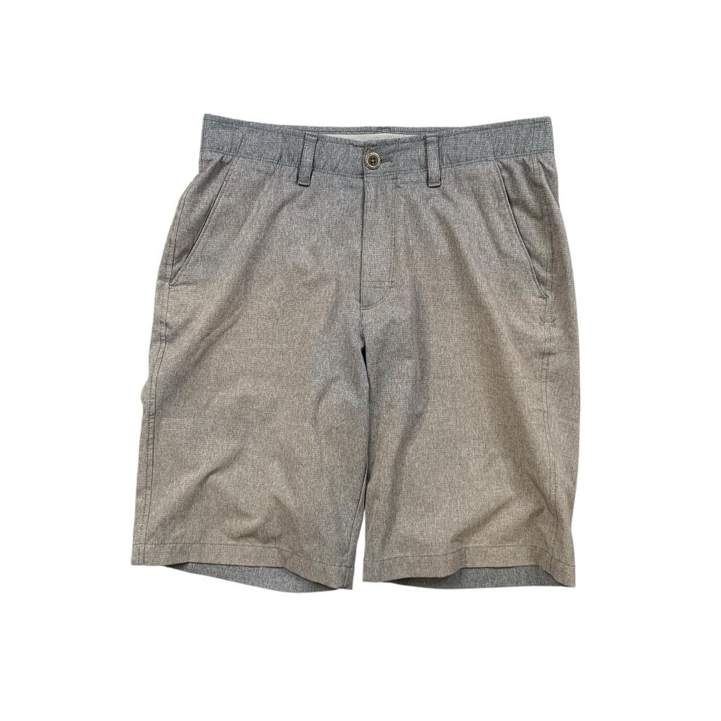 Under Armour Shorts Mens 32 Grey Match Play Vented HeatGear Performance Golf