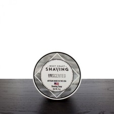 Uncented Shaving Soap, sensitive Skin, Fragrance and Oil Free, 4oz.