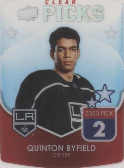 2021-22 Upper Deck Series 1 - Quinton Byfield #CP-4 - 1 of 1