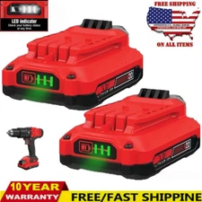 2PACK 20V For Craftsman V20 Li-Ion Battery CMCB204 CMCB202 CMCB201 20Volt US NEW