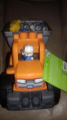 mega bloks transforming dump truck