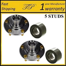 Front Wheel Hub & Bearing For 2006-2011 HONDA CIVIC 1.3L & 1.8L (PAIR)