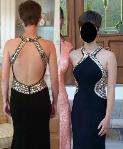 JVN by Jovani Prom Dress Black 