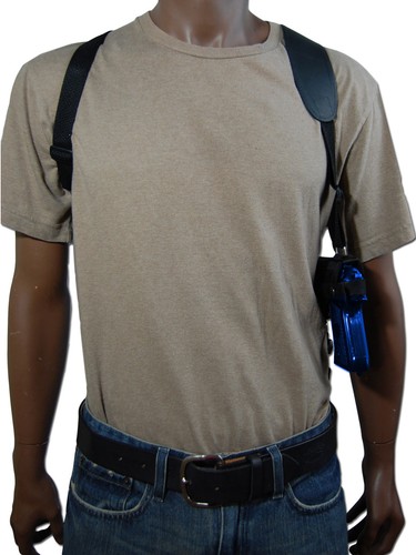 NEW Barsony Cross Harness Gun Shoulder Holster Ruger Star Full Size 9mm 40 45 - Picture 2 of 9