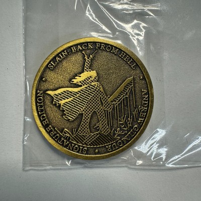 Slain Back From Hell Signature Edition Video Game Collector Coin