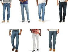 Lee Men's Extreme Motion Regular Fit Straight Leg Jeans