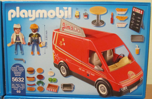 Playmobil City Life 5632 Food Truck Truck Of Food Fast New