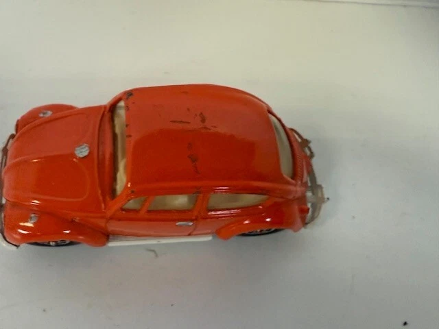 Corgi Toys 383 VW Käfer 1200 Saloon orange OVP - Bild 4 von 4