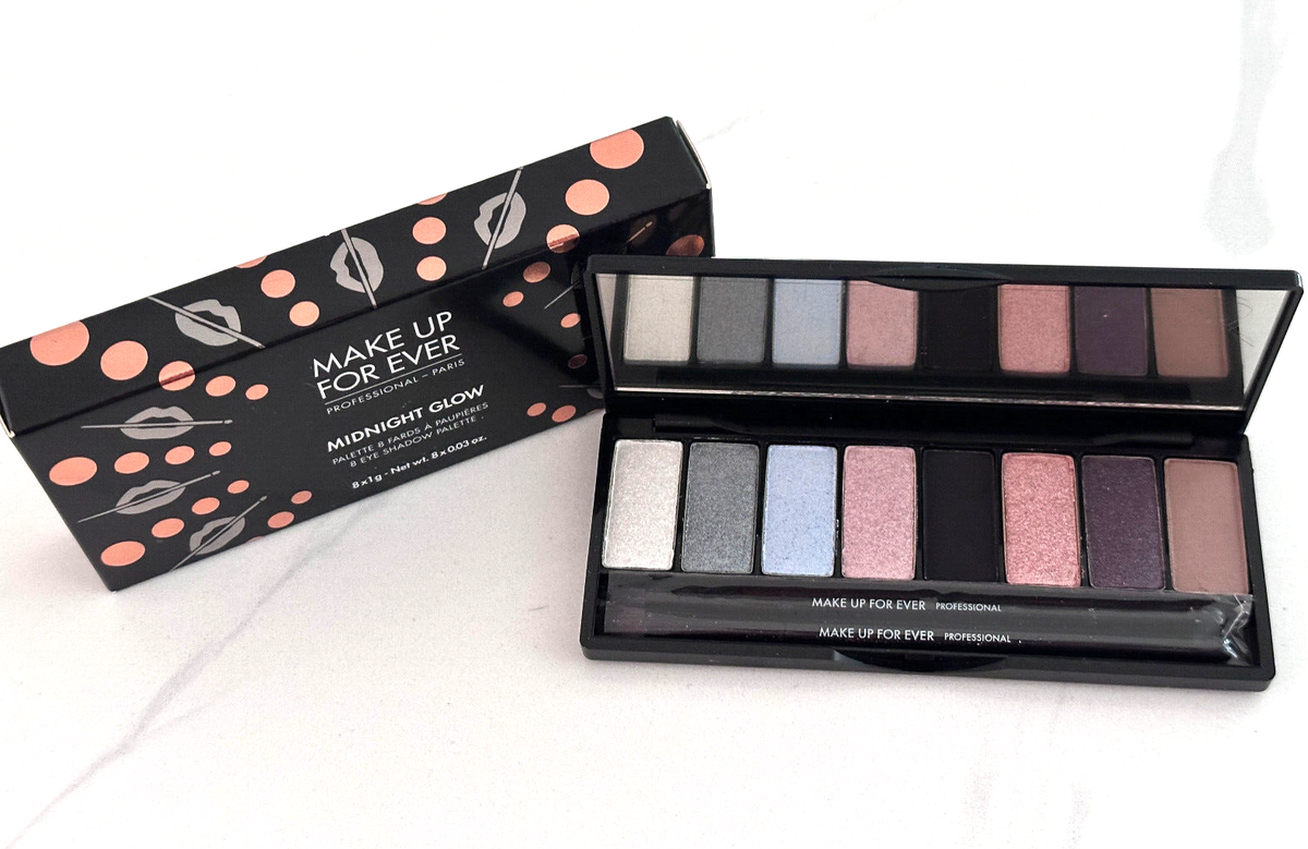 Make Up For Ever 8 Eye Shadow Palette Midnight Glow | eBay