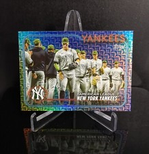 AARON JUDGE 💥 2024 Topps Series 1 New York Yankees Team Card Easter Foil #301