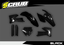 Kit carrosserie plastique noir Supermoto KTM 450 SMR 2005 2006 2007