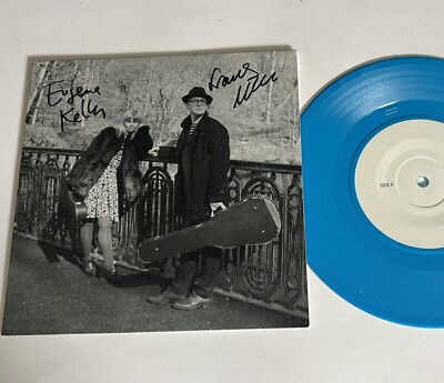 SIGNED The Vaselines Hide Tide Low Tide Turquoise Vinyl 2014 7 