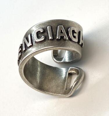 BALENCIAGA GOURMETTE Ring for Women Size 6.5-7 From Japan BALENCIAGA GOURMETTE Ring for Women Size 6.5-7 From Japan