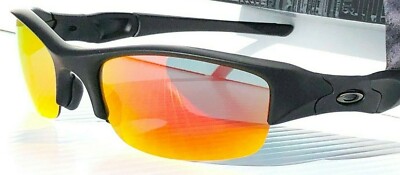 OAKLEY オークリー FLAK JACKET Ruby POLARIZED NEW Oakley FLAK JACKET Polarized RUBY Replacement- LENS ONLY