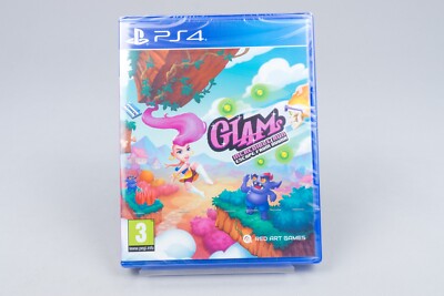 Playstation 4 *Glam's Incredible Run: Escape From Dukha* PS4 Neu / New Red Art