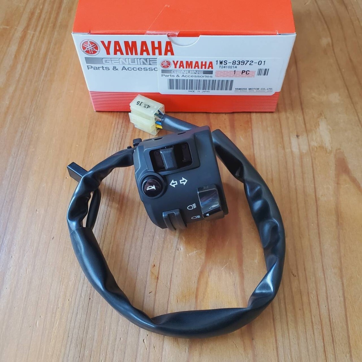 YAMAHA Genuine 2014-2020 MT-07 SWITCH, HANDLE 4 1WS-83972-01-00
