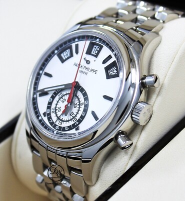 Patek Philippe 5960-1a White Dial Annual Calendar Day-Date Watch