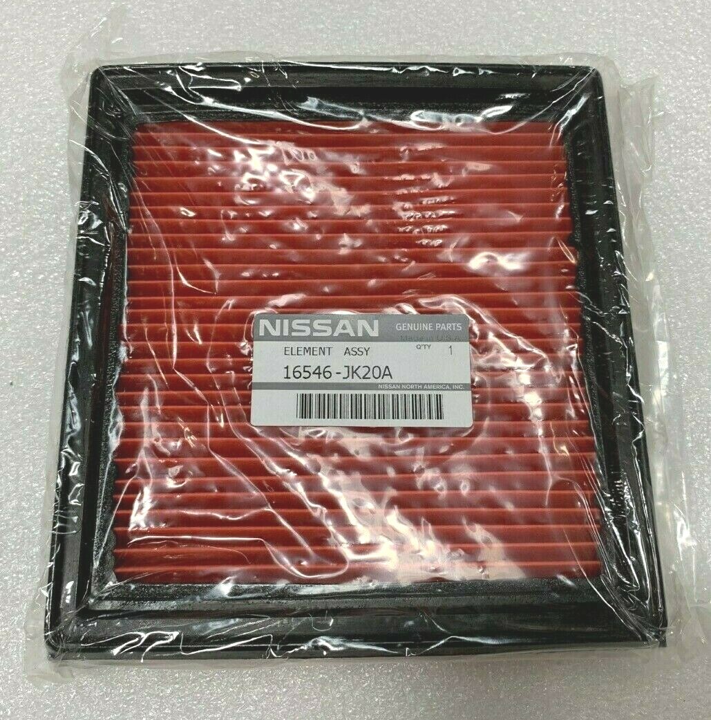 GENUINE OEM Nissan Infiniti Engine Air Filter for 350Z 370Z EX35 (16546-JK20A)