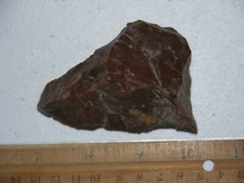 Hand axe early man paleolithic acheulean chopper blade tool Africa 3 inch X50