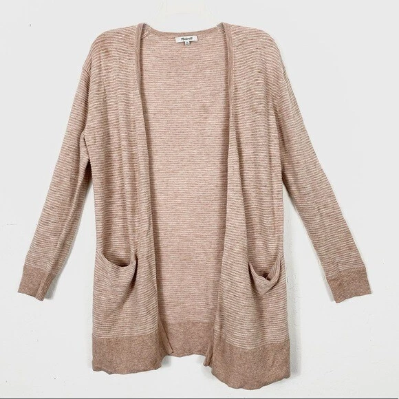Ryder stripe cardigan sweater best sale madewell