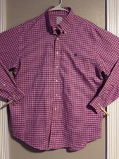 EUC Men's Dress Shirt Brooks Brothers Size L Long Sleeve Button Down 100 Cotton
