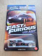 Hot Wheels 2025 FAST AND FURIOUS VILLAINS HONDA S2000 BLACK 1/5 HNR88