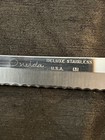 Oneida Deluxe 133 Stainless Steel 7” Blade Serrated Knife Wood Handle — photo 5