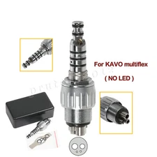 Dental 4 Hole Quick Coupler Coupling No LED Fit KAV Lux