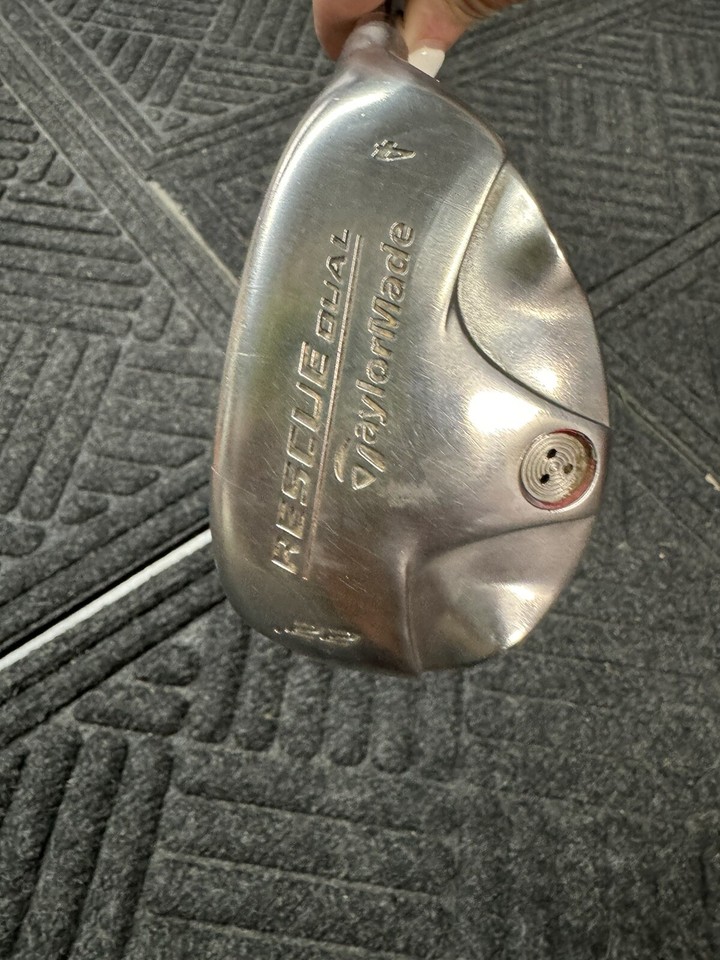 Hybride De Golf TaylorMade Rescue Dual 4 - 22°, Shaft Acier Rigide, Droitier, Occasion