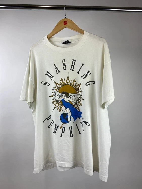 Vintage 90s Smashing Pumpkins Altitude Not Attitude T-shirt