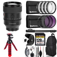 Sony FE 135mm f/1.8 GM Lens  7 Piece Filter  More - 128GB Accessory Kit
