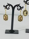 Three Pair of Cameo Earrings — photo 3