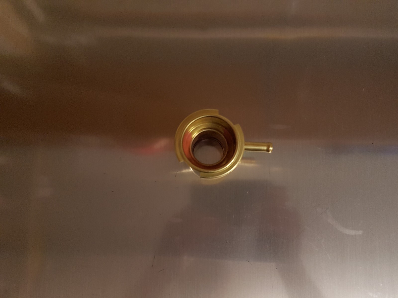 Extended Brass Radiator Filler Neck Standard 56 mm OD eBay