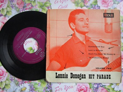 Lonnie Donegan And His Skiffle Group  Hit Parade Vol. II Cumberland Gap UK 7inch