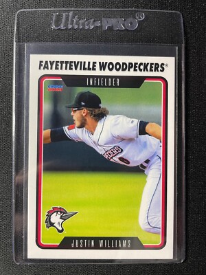 2024 Fayetteville Woodpeckers Zach Wilkins – Go Sports Cards