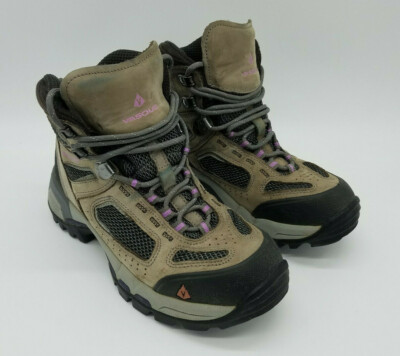 Vasque Breeze 2.0 GTX Women's Size 6.5 Hiking Trail Boots Waterproof Tan Purple