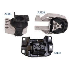 3pcs Engine Motor & Transmission Mount for 2013-2019 Ford Escape 2.0L 2.5L AUTO