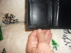 Coach Older Black Signature Print Canvas and Leather Wallet — photo 7