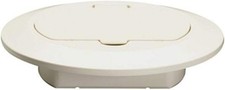 Legrand-Pass Seymour TM1542TRLA Slater Thermoplastic Round Floor Box Cover ...