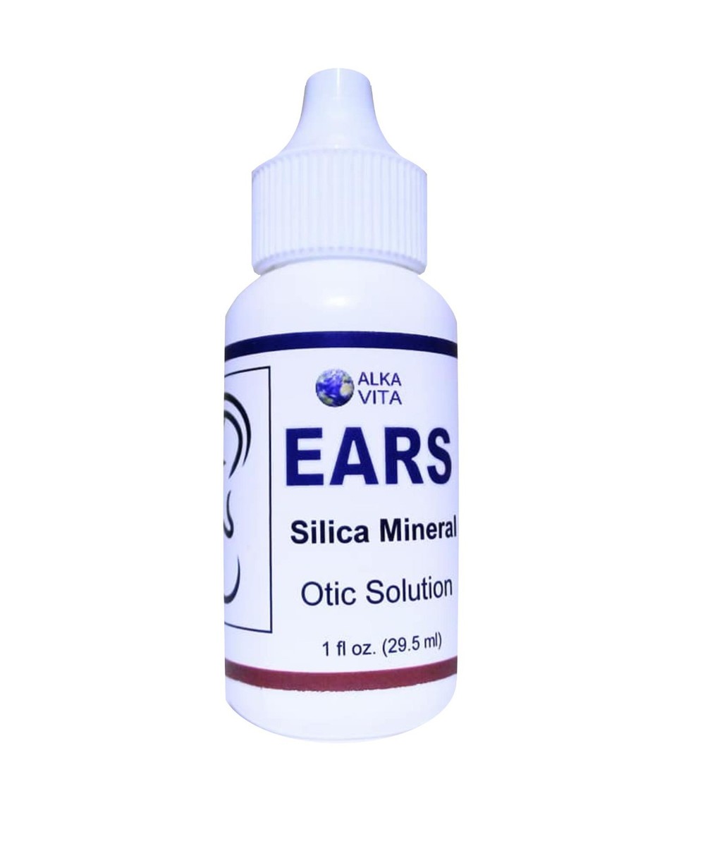 Ear Drops Alkaline Silica Remedy Tinnitus Fungi Deafness Infection By ALKA  VITA | eBay