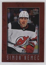 2024-25 Upper Deck Fleer Ultra Sensations Red 80/99 Simon Nemec #SN27OF30 1s58