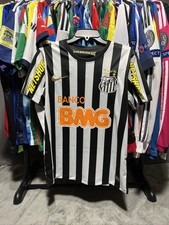 Rare Neymar Jr #11 2012 Santos Fc Away Jersey Soccer football Icon Brazil Large