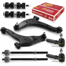 Control Arm & Sway Bar & Tie Rod Set for 2001-2010 Chrysler PT Cruiser 8 PCS