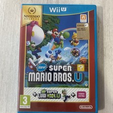 GIOCO NINTENDO Wii U New SUPER MARIO BROS U + SUPER LUIGI U MULTILINGUA PAL ITA