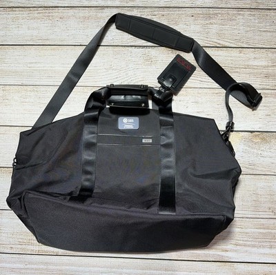 Tumi Travel Satchel Double FXT Ballistic Duffle Bags Black